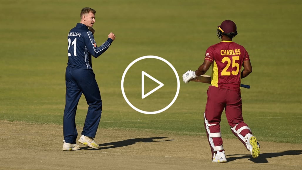 [Watch] Brandon McMullen & Co. Run Riot as Scotland Dismantle West Indies in World Cup Qualifiers